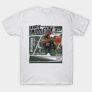 Khris Middleton Milwaukee Comic T-Shirt